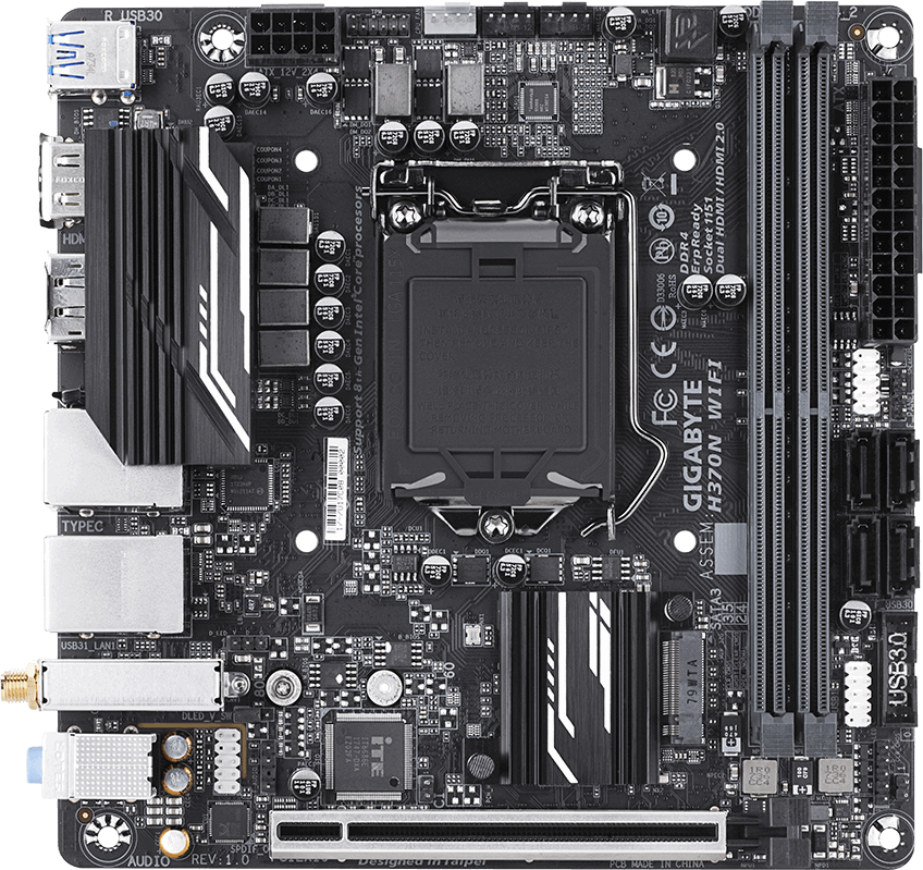 Gigabyte H370N Wifi - Motherboard Specifications On MotherboardDB